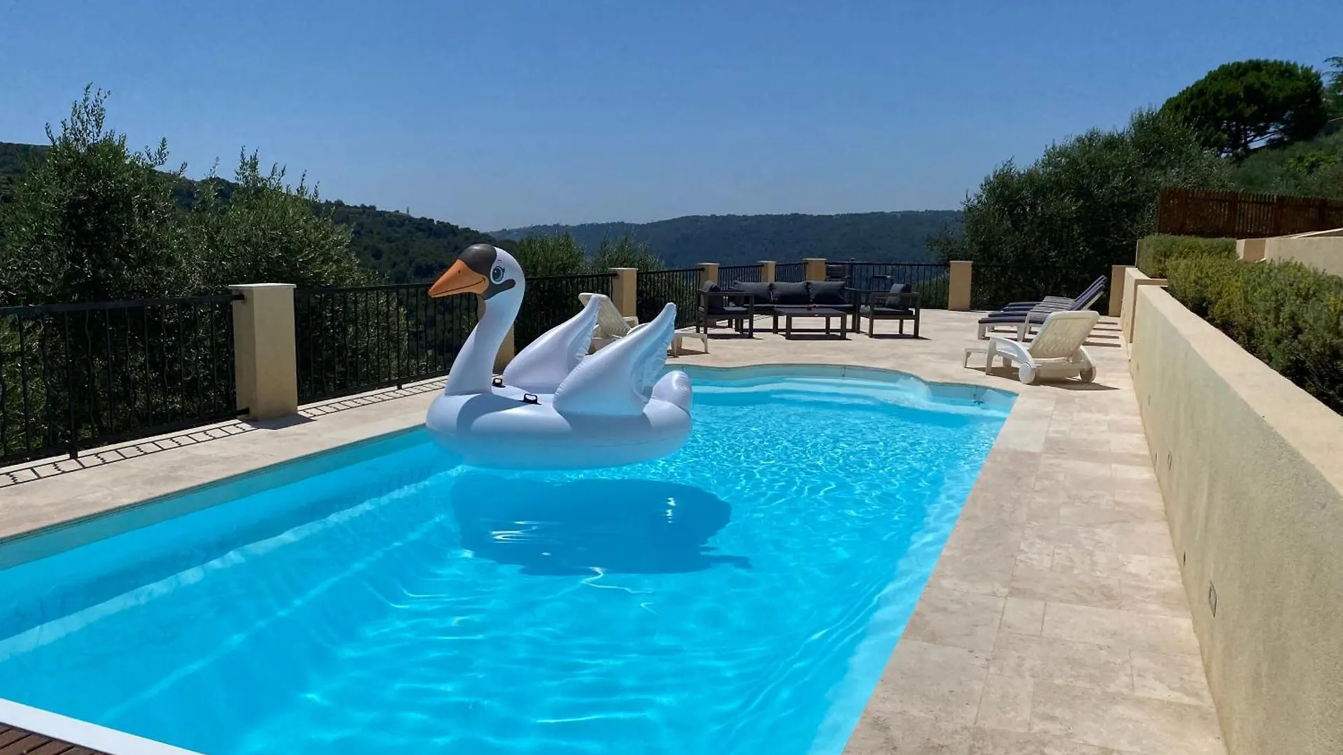 Villa Avec Piscine Chauffee Nice Collines