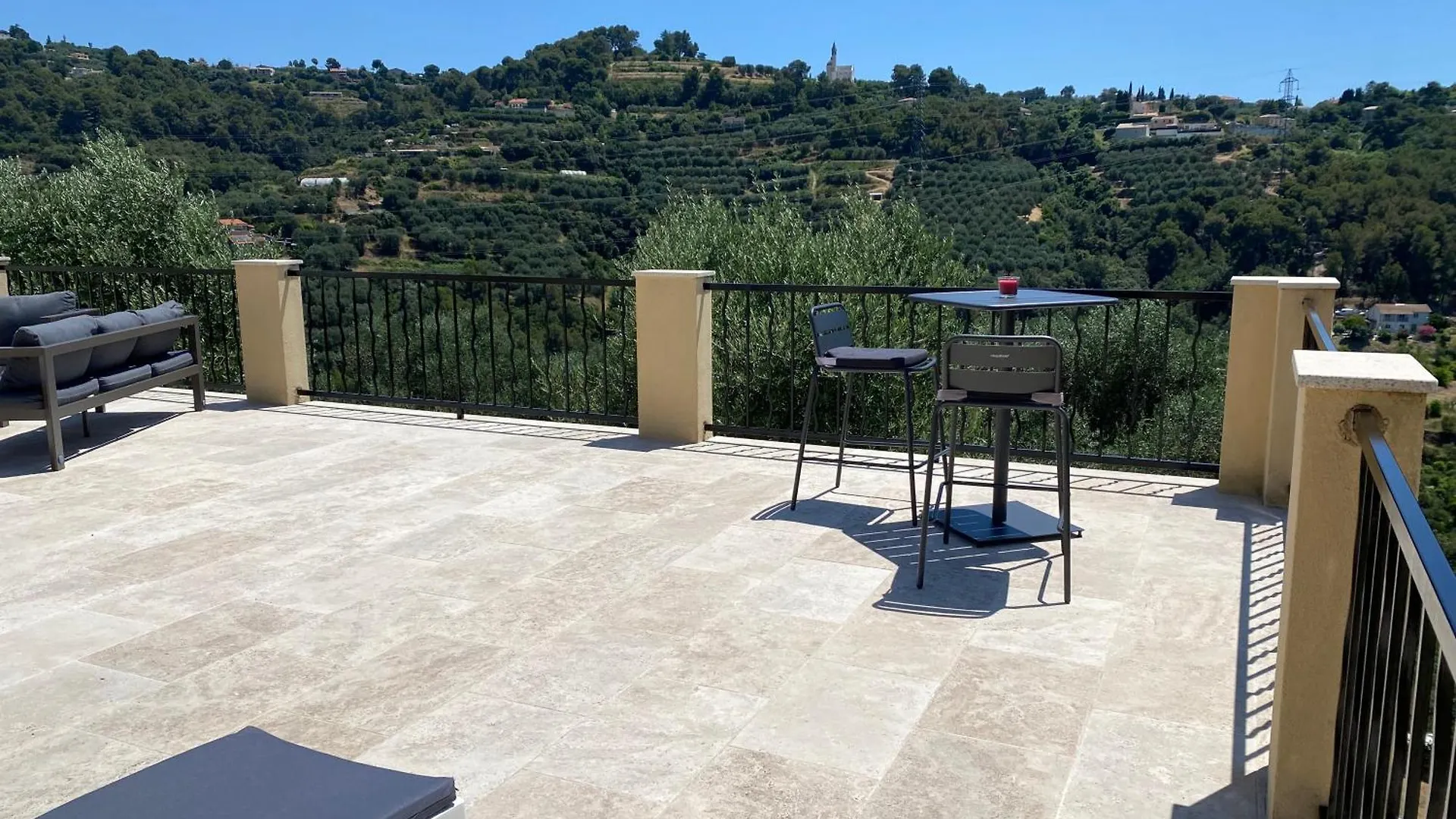 Villa Avec Piscine Chauffee Nice Collines Frankrike